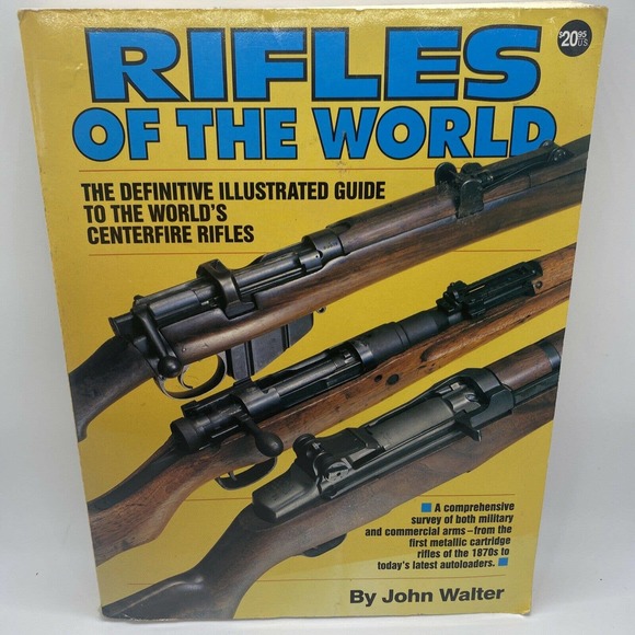 1993 Rifles of the World Paperback Book Reference Guide by John Walter - Picture 2 of 9